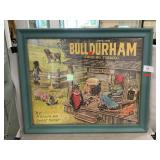 Framed Bull Durham Advert