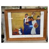 Framed Salvador Dali Museum Poster