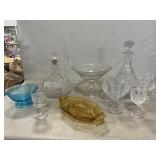 EAPG Lot, McKee Decanters & Cordials, Higbee