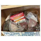 Box Lot Of Sanding Rolls, Discs, Triangles
