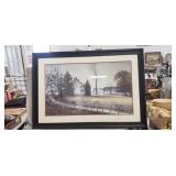 (1) Framed Print (39.5'ï¿½27.5')