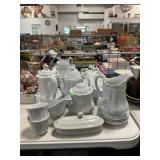 Large Lot Of Assorted Ironstone Dinnerware Pieces