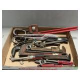 Pipe Wrenches & Assorted Tools