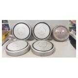 (1) Vintage Ford 9' Hubcap & (4) Vintage Ford 10'