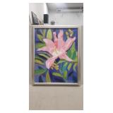 (1) Framed Oil On Canvas Painting (18'ï¿½22')
