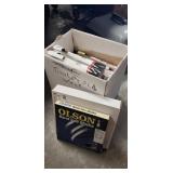 Box Lot Of (9) Assorted Bandsaw Blades