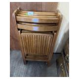 Wooden Folding Chairs