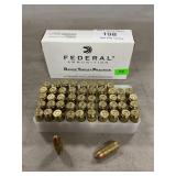 (50) Rounds Of 9mm Luger Ammo