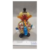 (1) Vintage Murano Glass Clown Figurine (6.5'