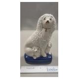 (1) Fitz & Floyd Staffordshire Dog/Pups Confetti