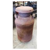 Vintage Metal Milk Can