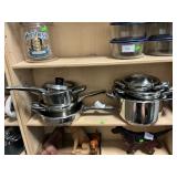 Lot Of EdenPure Stainless Steel Cookware