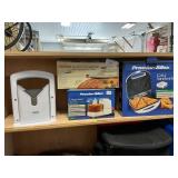 Shelf LotWith Sandwich Grill, Mini Chopper,