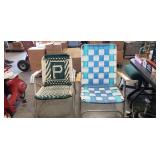 (2) Folding Lawn Chairs