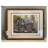 LE 'Victorian Home' Print By Thelma Winter