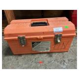 Toolbox With Hardware & Assorted Tools