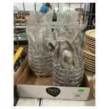 (3) Caddies With Acrylic Handled Flatware