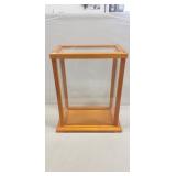 (1) Vintage Display Case (13.5'ï¿½8.5'ï¿½16' / Wood