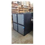 (4) Plastic Storage Cubes (18'ï¿½18'ï¿½18')