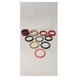 (10) Vintage Bakelite Bangle Bracelets