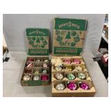 Vintage Glass Shiny Brite Christmas Ornaments