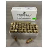 (50) Rounds Of 9mm Luger Ammo