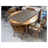 Table & 6 Chairs w/ 2 Leaves