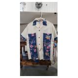 (3) 1970ï¿½s Authentic Hawaiian Men's Shirts (Size