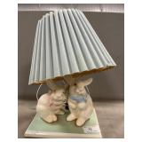 Ceramic Bunny Lamp