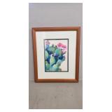 (1) Framed Watercolor Painting (13'ï¿½15.5')