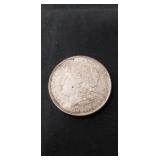 (1) 1921 U.S. Silver Morgan One Dollar Coin