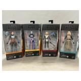 (4) NIP ï¿½Star Warsï¿½ The Black Series Figures