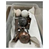 Porcelain & Metal Doorknobs, Faceplates