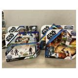 (4) NIP "Star Wars" Mission Fleet Sets