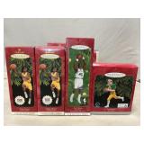 (12) Hallmark Sports Themed Ornaments