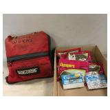 Tackle Logic Bag Full Of Soft Bait, Fishing Hooks