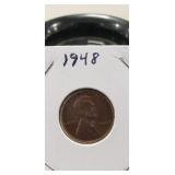 (1) 1948 Lincoln Cent Coin