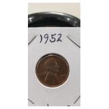 (1) 19452 Lincoln Cent Coin