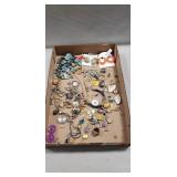 Tray Of Assorted Jewelry