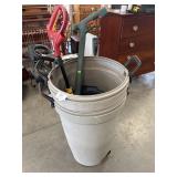 Trash Cans & Electric Weedwackers