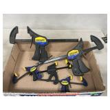 (5) Irwin Quick-Grip Clamps