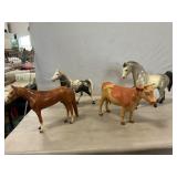 Breyer Arabian Stallion & Glossy Chestnut, 1976