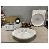 Glasbake Casserole, 3 Pc. Votive Holder, Cat