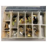 Case With Rooster Tail Lures
