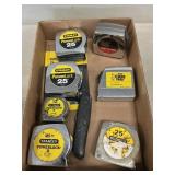Stanley, Craftsman & Asst. Tape Measures, Utility