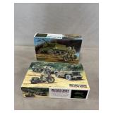 (2) Fujimi 1/76 Scale Military Models