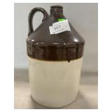 2-Tone Stoneware Jug, 13ï¿½ High