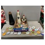 Trumpet Mutes, Badges, Pins