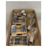 (3) DeWalt Bit Sets, Portable Solar Bulbs