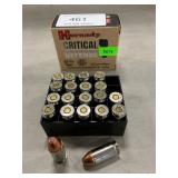 (20) Rounds Of Hornady .45 Auto Ammo